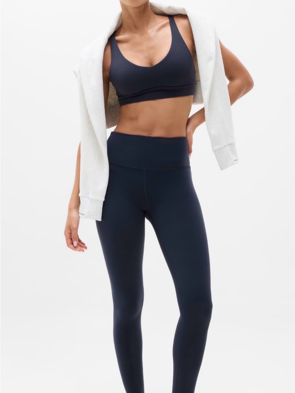 Athleta Ultra High Rise Elation Legging Navy